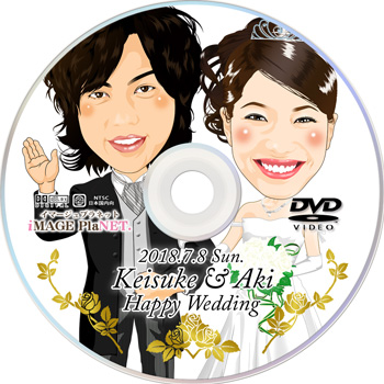 高画質イラストレーベルDVD